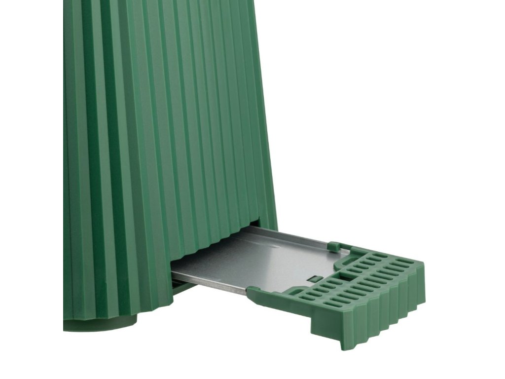 Alessi Plissé brödrost 2 skivor, grön
