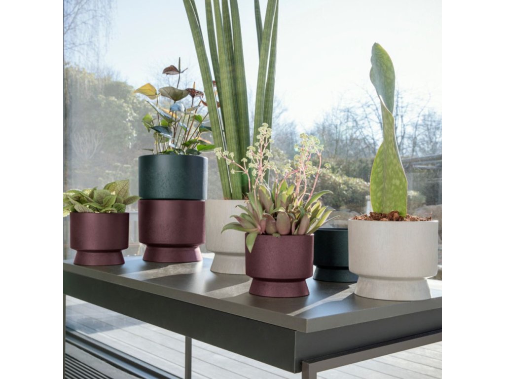 Rosendahl Blomkruka RECYCLED 30 cm, mörkgrön