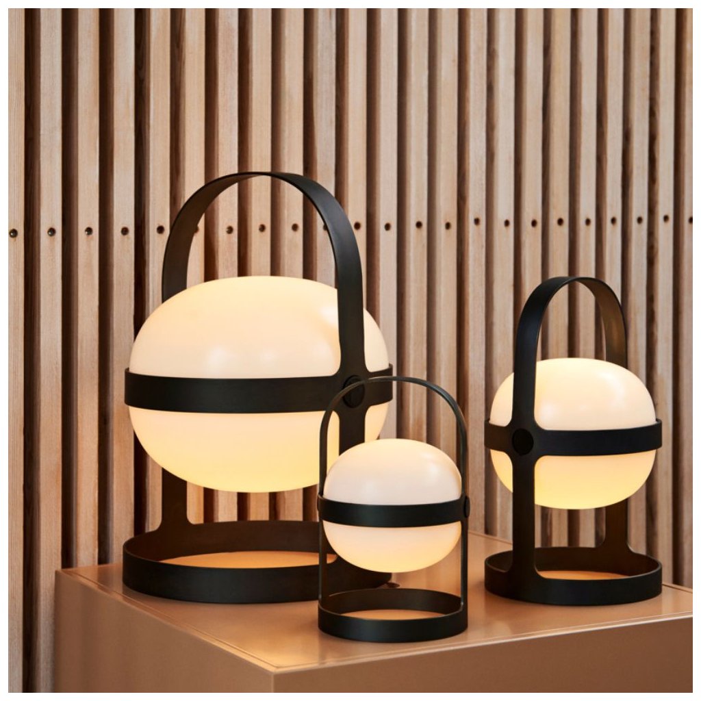 Rosendahl Bärbar bordslampa SOFT SPOT 34 cm, LED, svart