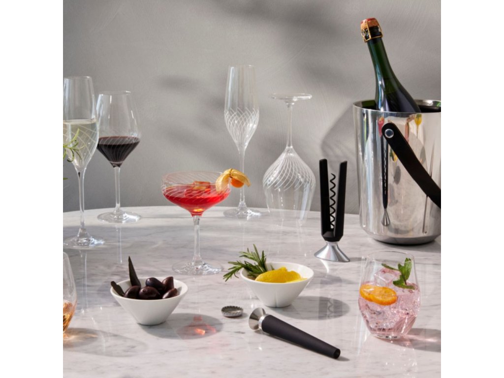 Rosendahl Flasköppnare GRAND CRU 14 cm, svart/silver