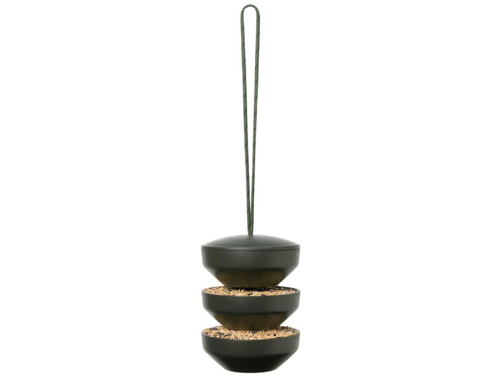 Rosendahl Fågelmatare RECYCLED 17,5 cm, hängande, grön
