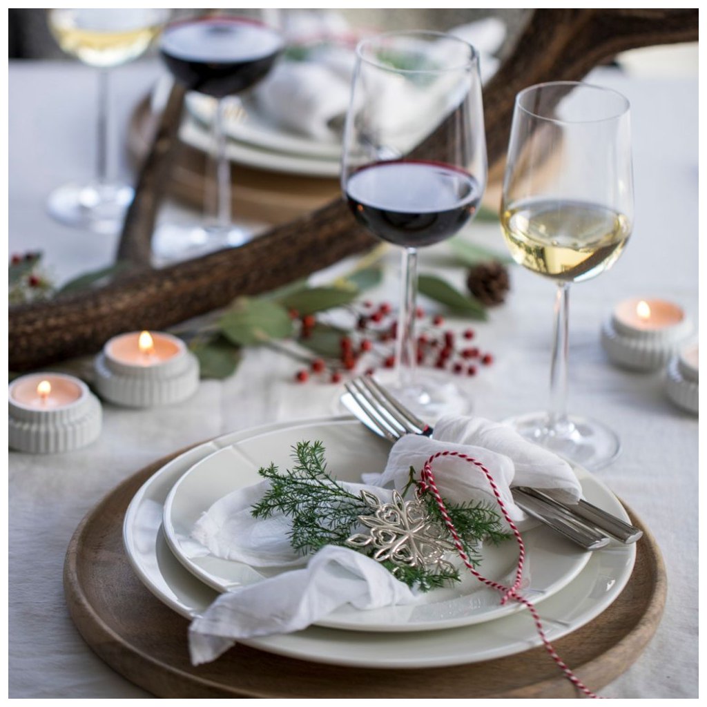 Rosendahl Efterrättstallrik GRAND CRU SOFT 19,5 cm, vit