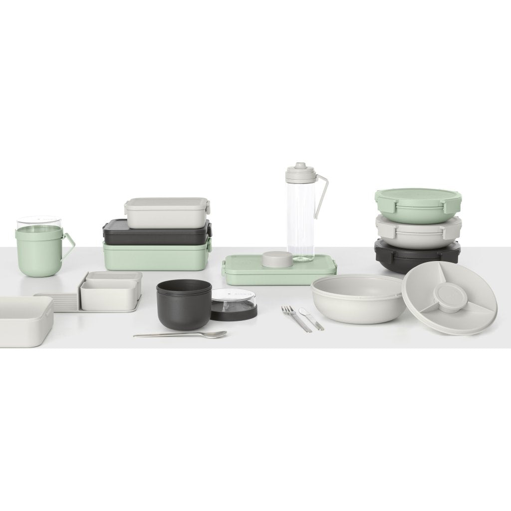 Brabantia Matlåda MAKE & TAKE BENTO 1,1 l, mörkgrå