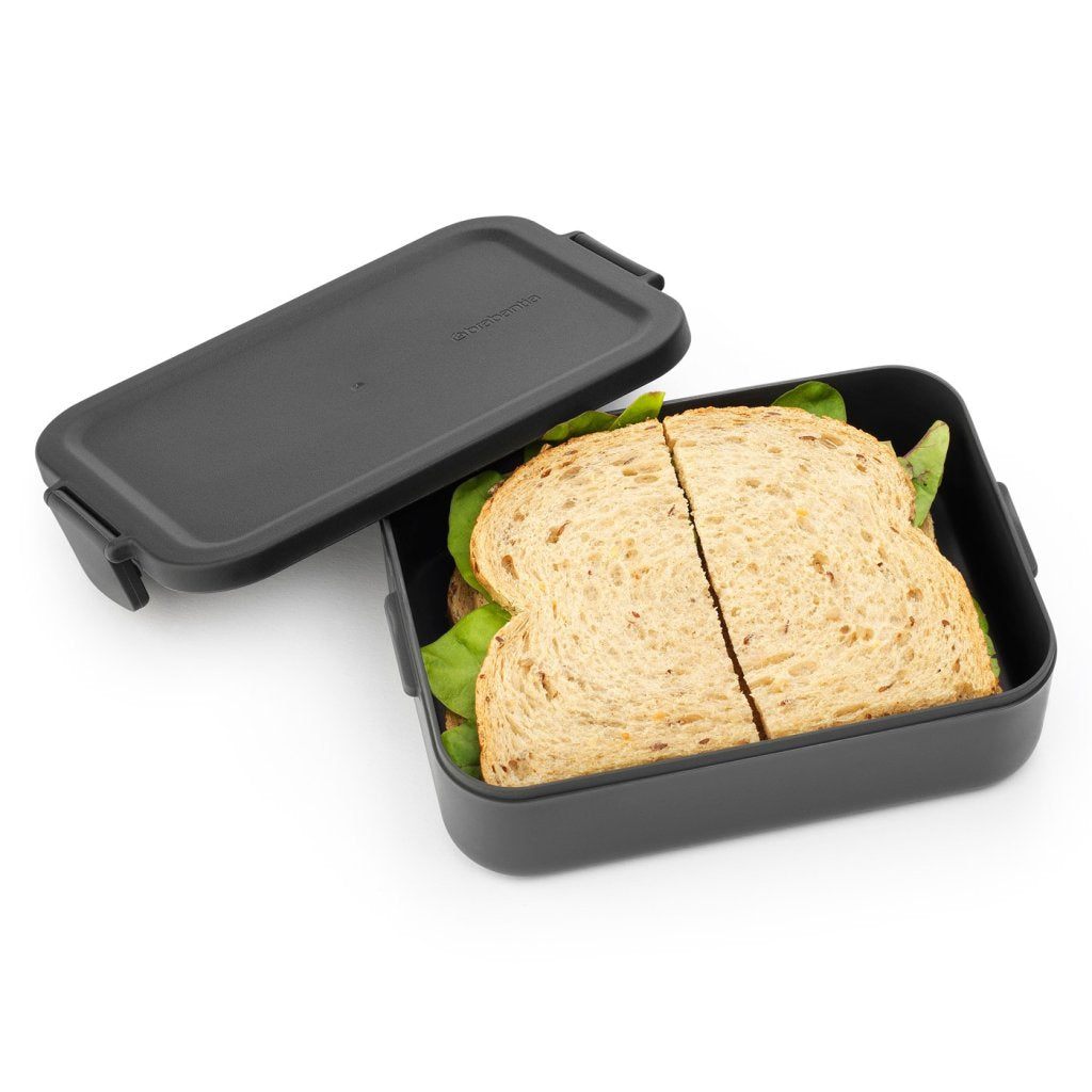 Brabantia Matlåda MAKE & TAKE BENTO 1,1 l, mörkgrå