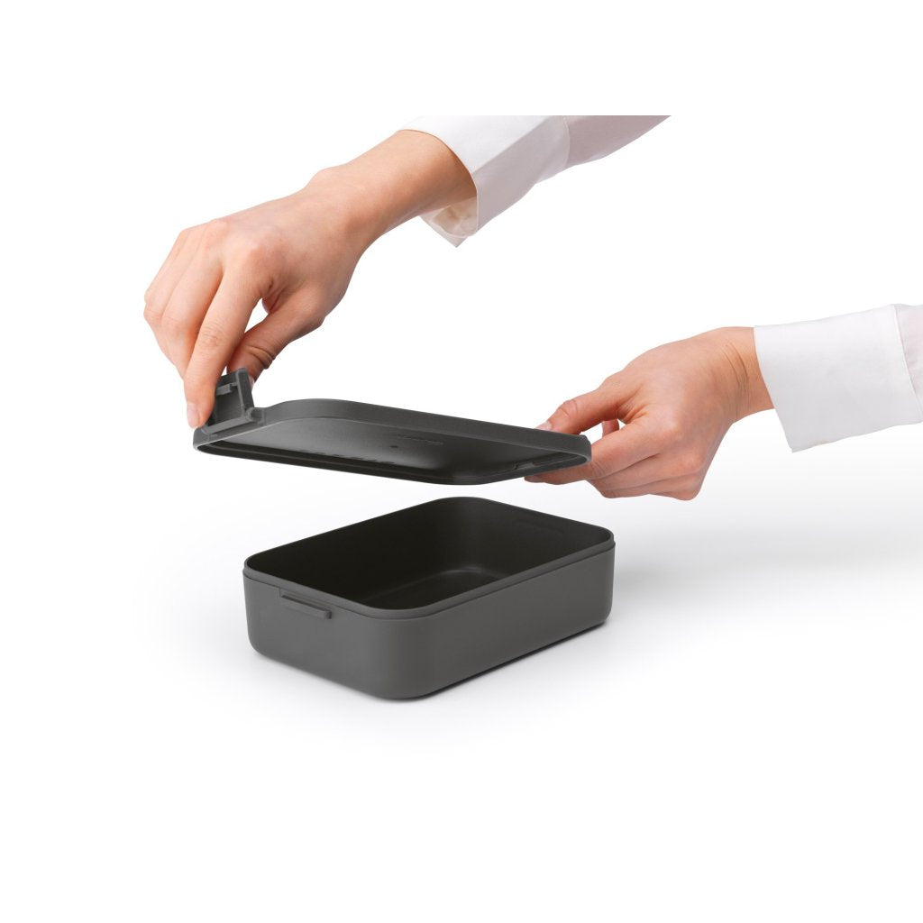 Brabantia Matlåda MAKE & TAKE BENTO 1,1 l, mörkgrå