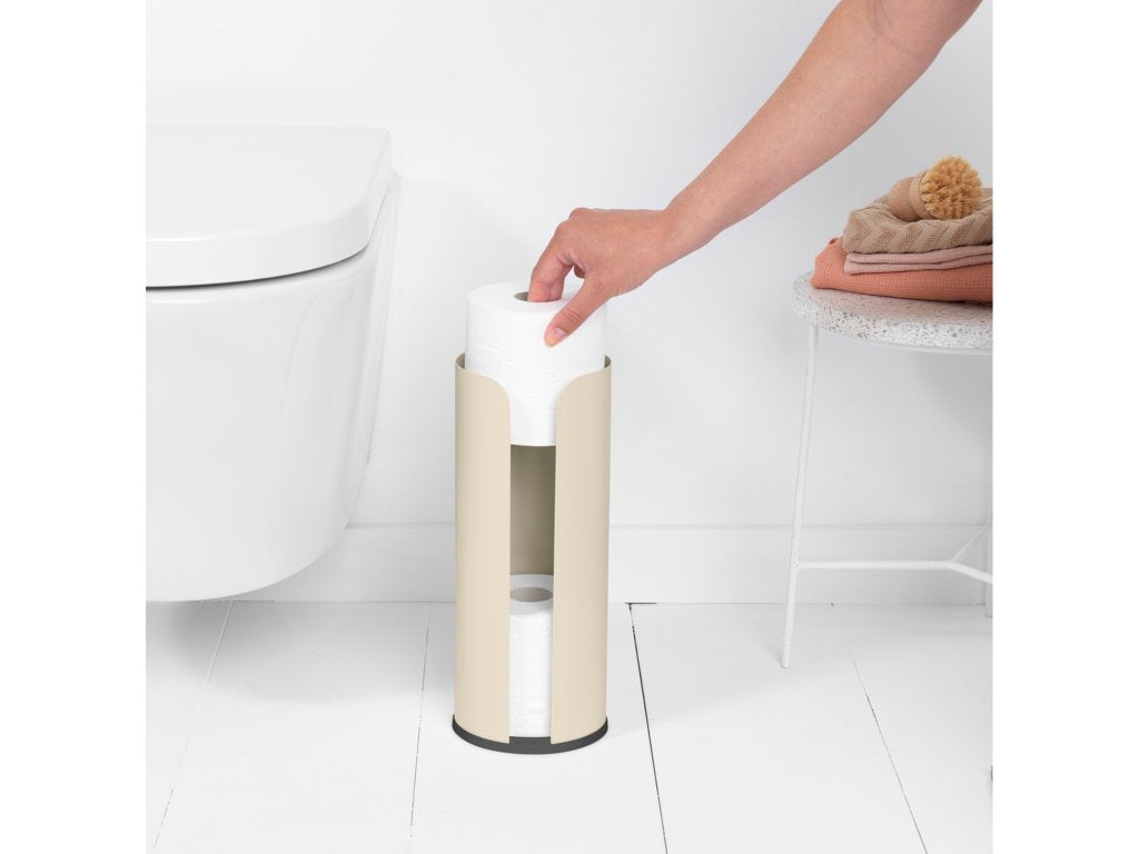 Brabantia Toalettpappersställ RENEW mjuk beige