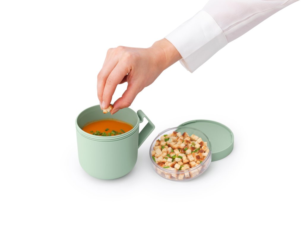 Brabantia Lunchburk MAKE & TAKE 600 ml, jadegrön