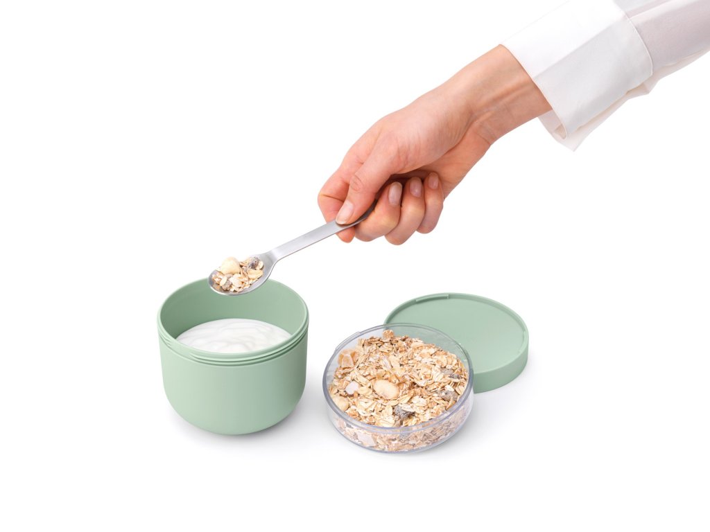 Brabantia Lunchskål MAKE & TAKE 500 ml, jadegrön