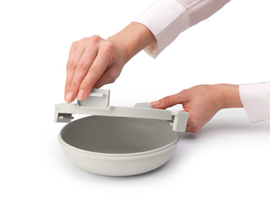 Brabantia Lunchskål MAKE & TAKE 1 l, ljusgrå