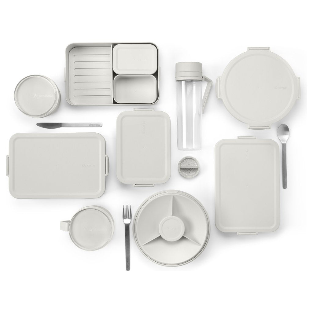 Brabantia Lunchskål MAKE & TAKE 1 l, ljusgrå