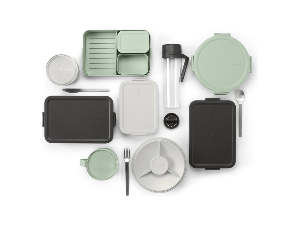 Brabantia Lunchbox MAKE & TAKE, jade grön, plast