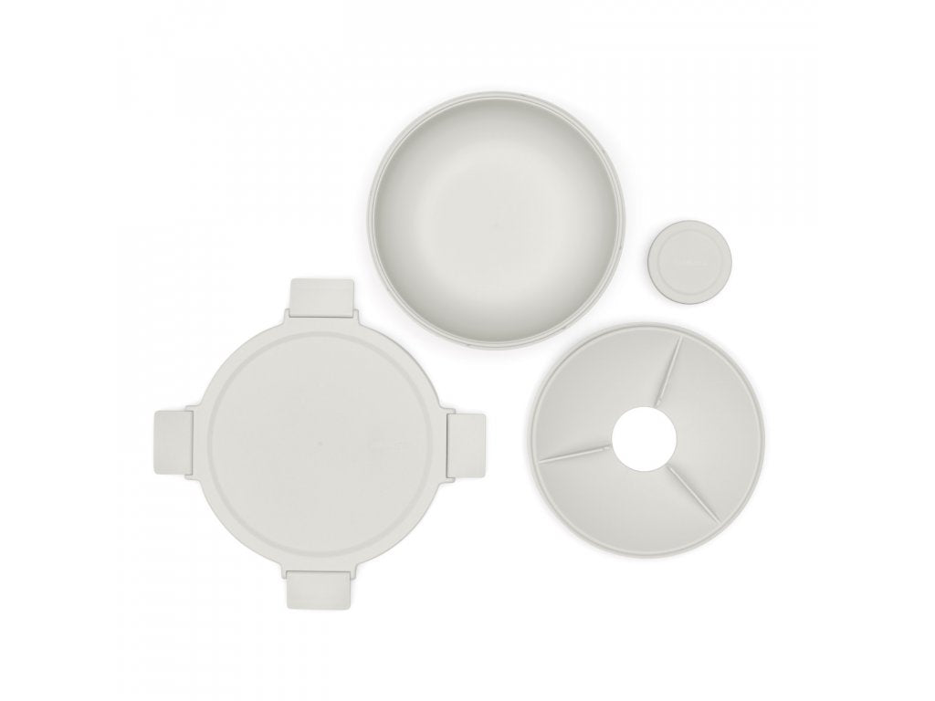 Brabantia Lunchskål MAKE & TAKE 1,3 l, ljusgrå