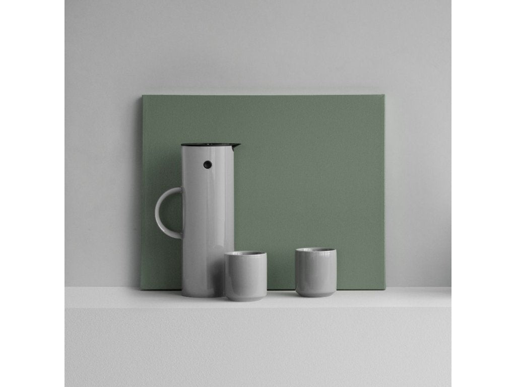 Stelton Termokanna EM77 1 l, ljusgrå