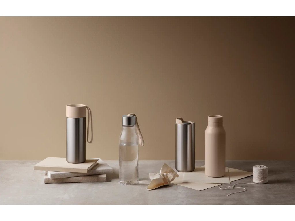 Eva Solo Vattenflaska 500 ml, beige rem
