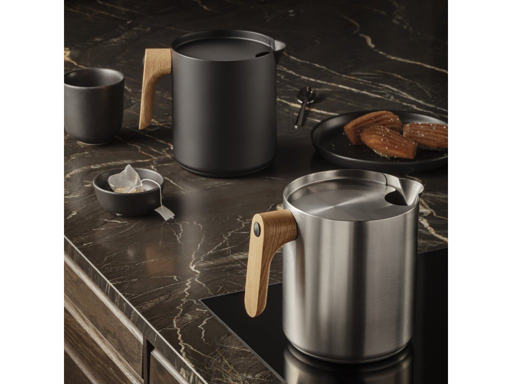 Eva Solo Vattenkokare för spishäll NORDIC KITCHEN 1 l, för induktion, silver