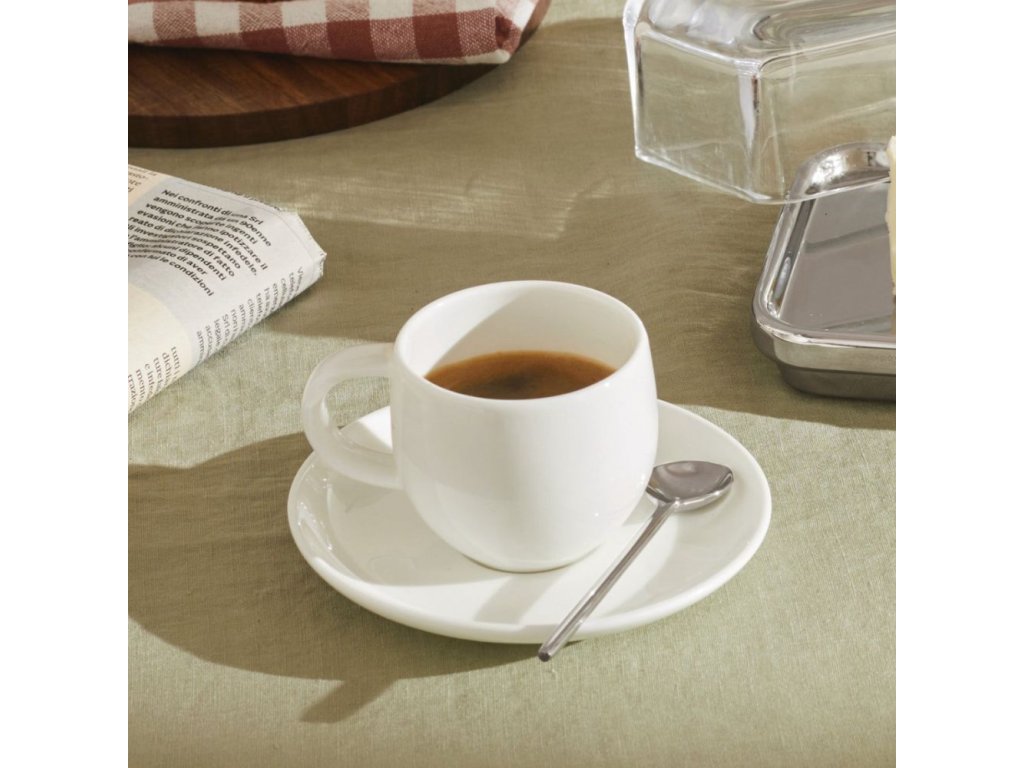 Alessi Fat för ALL-TIME mocha-kaffekopp 12 cm, benporslin