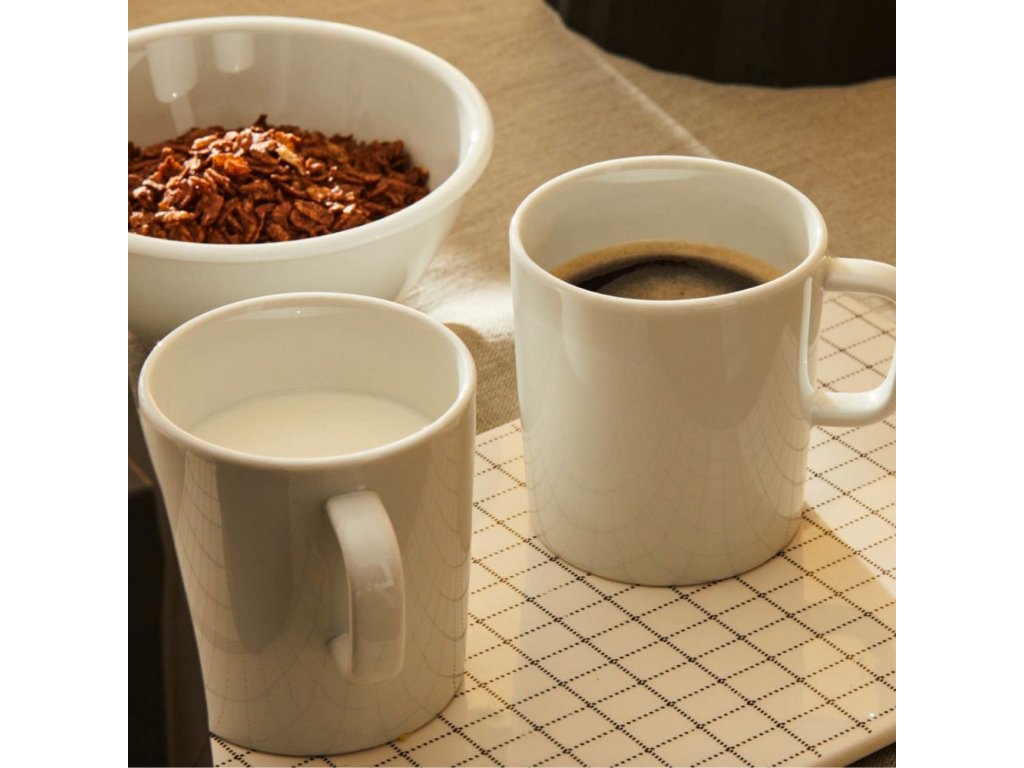 Alessi Temugg PLATEBOWLCUP 300 ml, vit