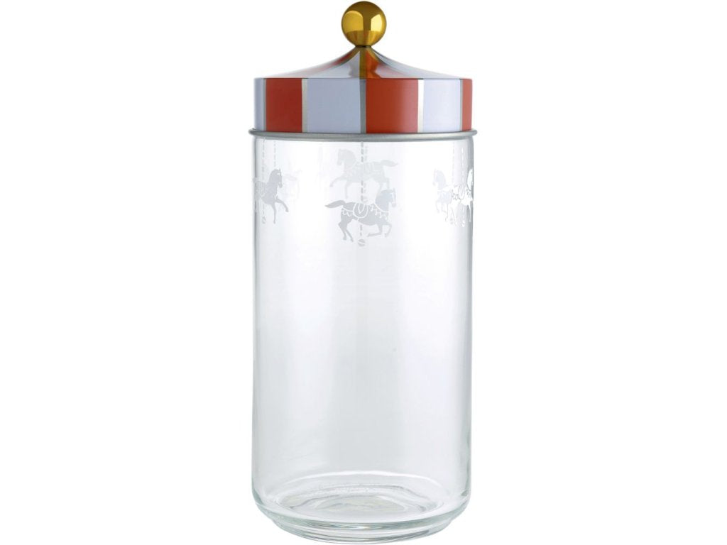 Alessi Köksförvaringsburk CIRCUS, 1,5 l, klar