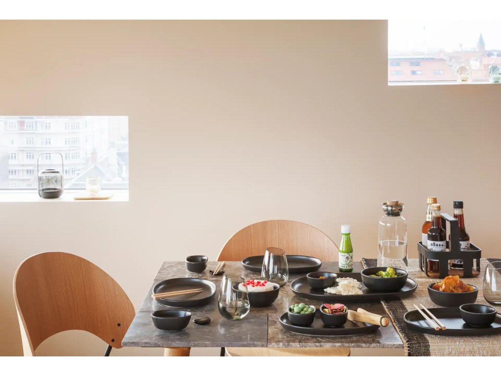 Eva Solo Såsskål NORDIC KITCHEN 100 ml, svart, stengods