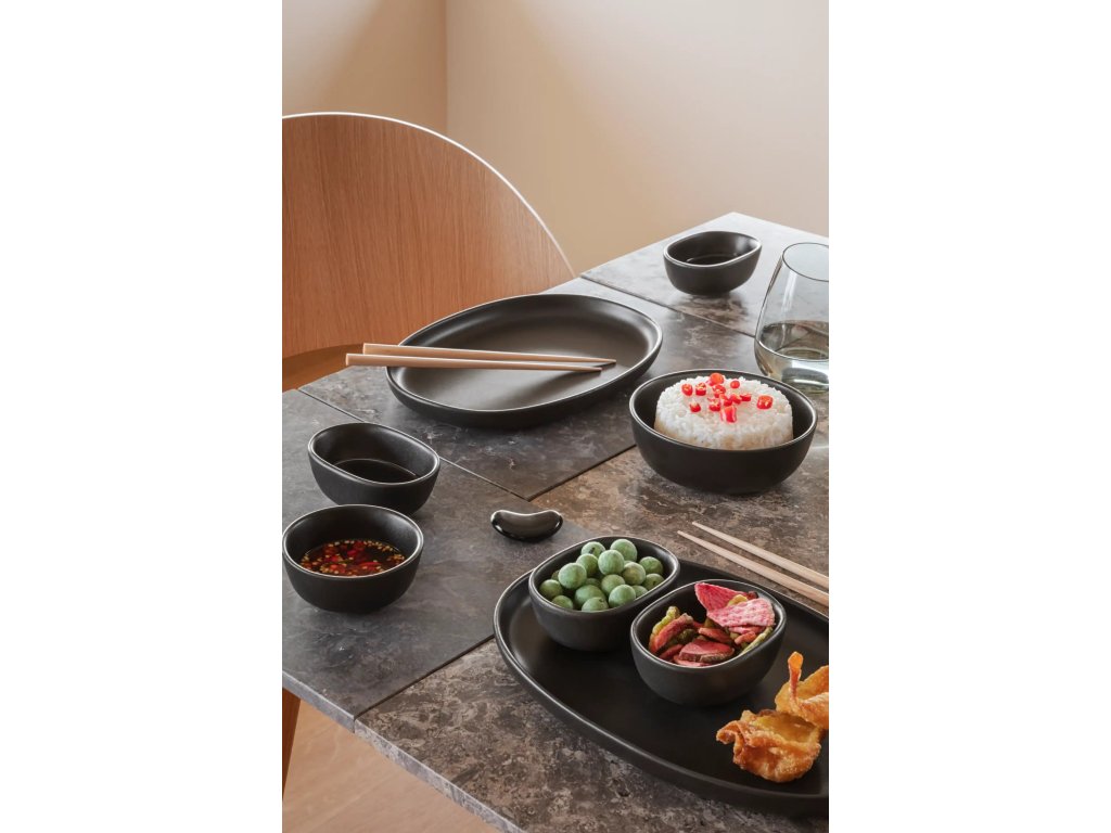 Eva Solo Såsskål NORDIC KITCHEN 100 ml, svart, stengods