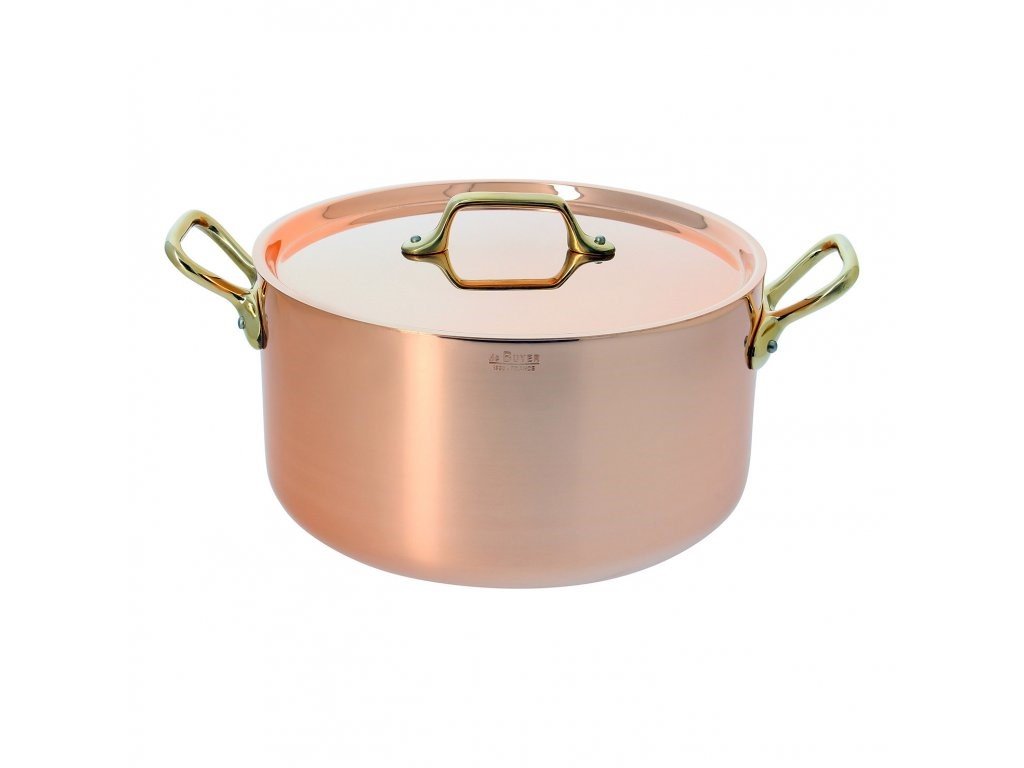 de Buyer Kastrull INOCUIVRE 24 cm, koppar