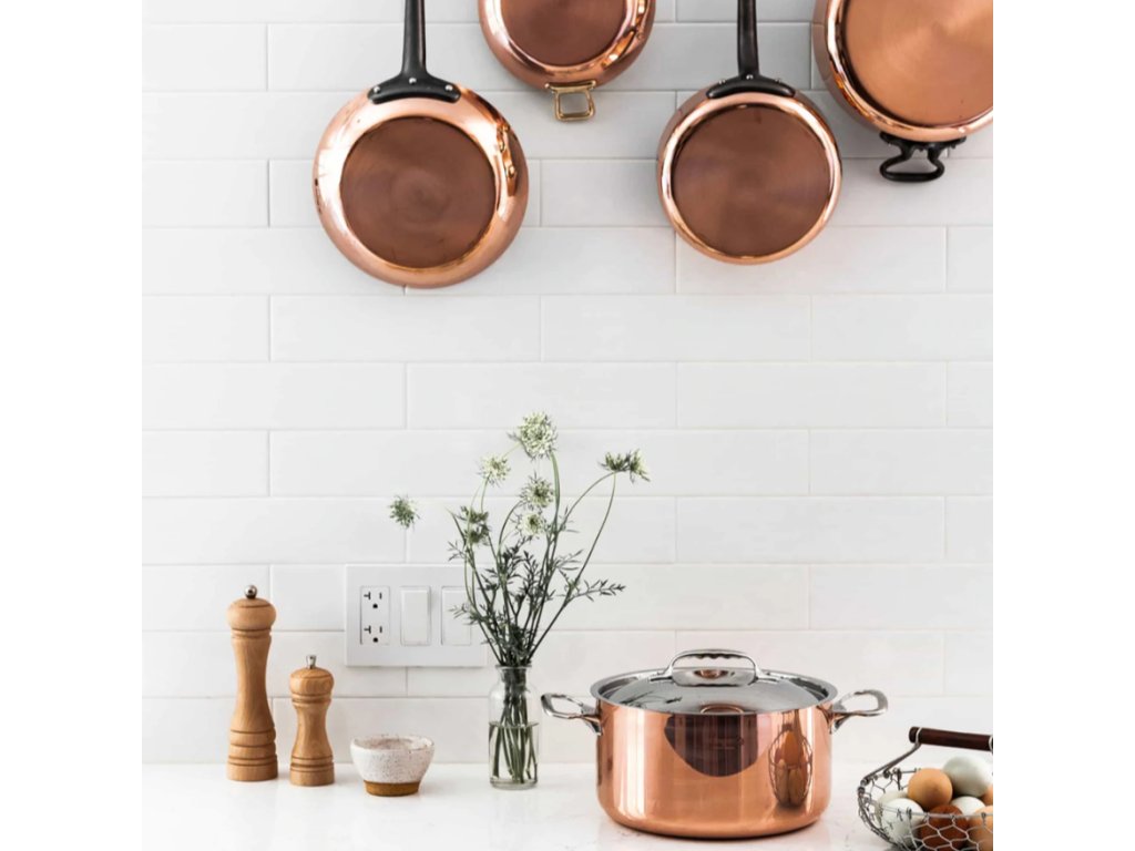 de Buyer Kastrull INOCUIVRE 24 cm, koppar