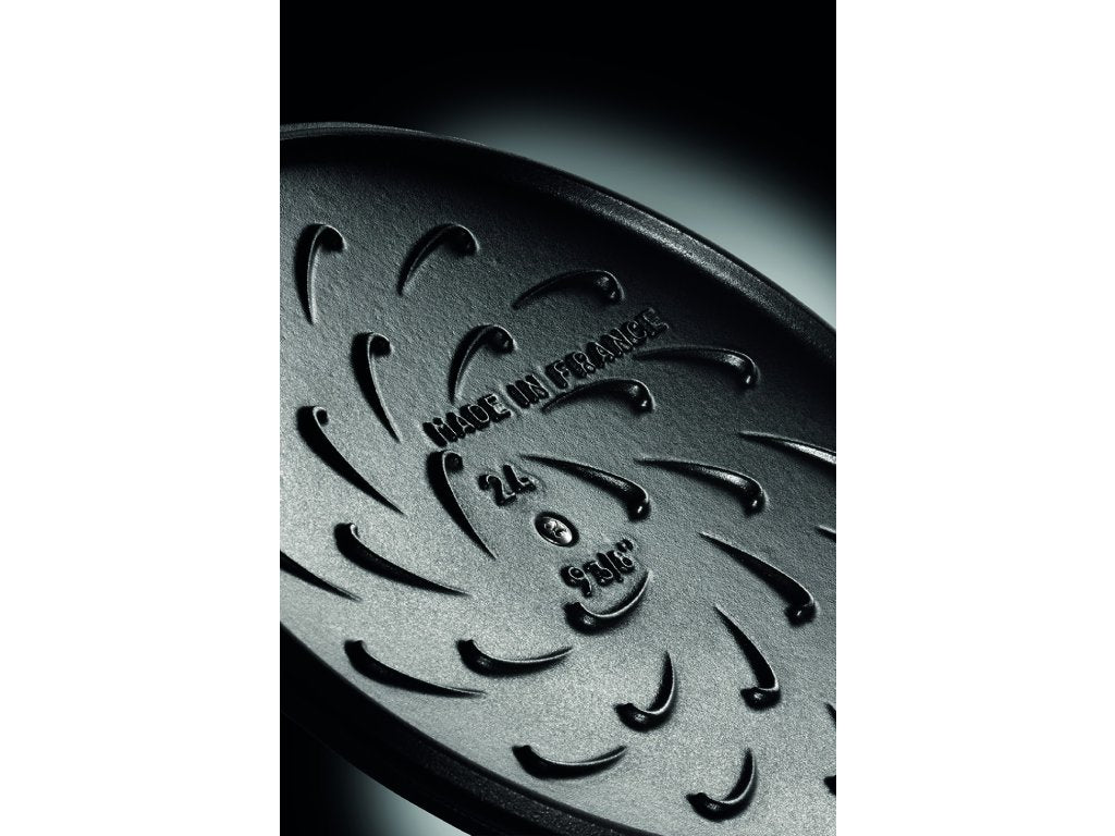 Staub Gryta 24 cm, grafitgrå, gjutjärn