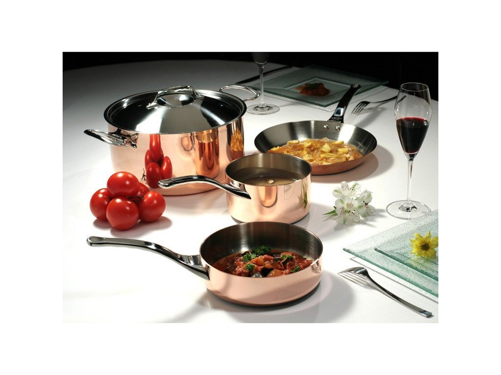 de Buyer Kastrull PRIMA MATERA 24 cm, 5,7 l, för induktion, koppar
