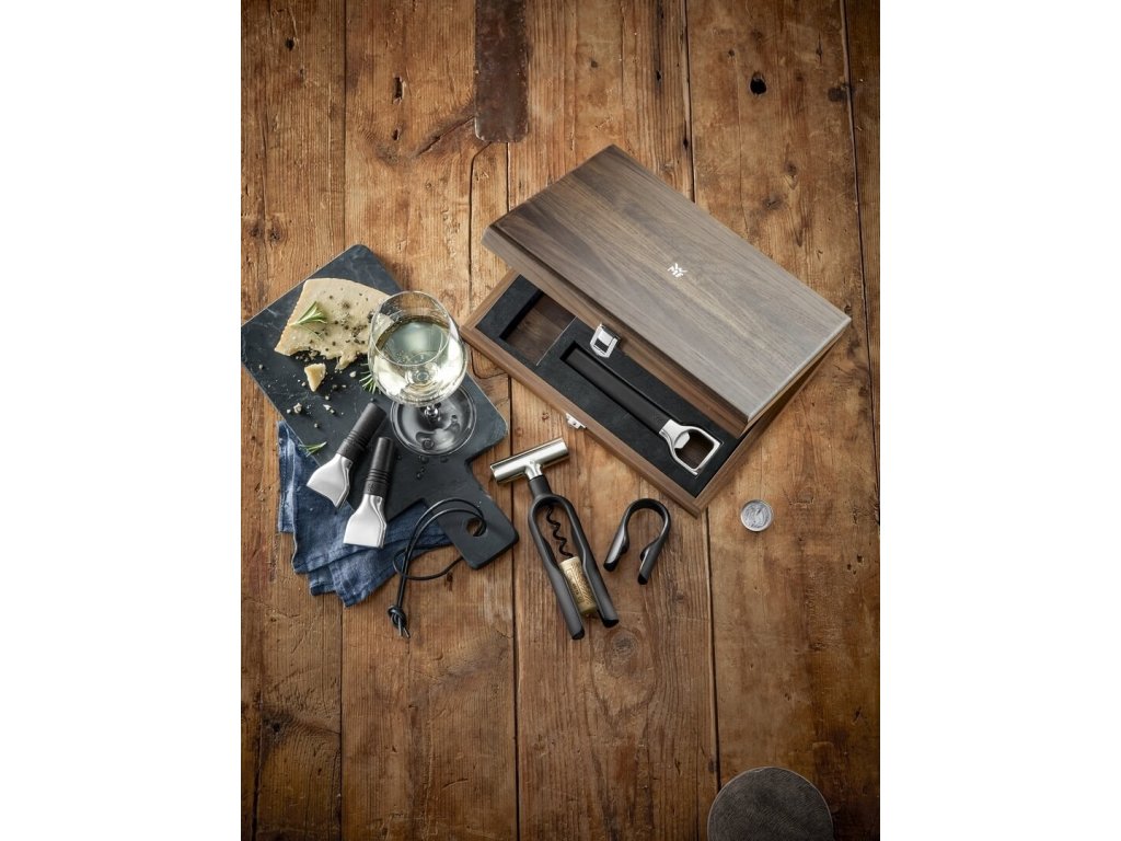 WMF Vintillbehör set BARIC, 5 st, presentförpackning, rostfritt stål