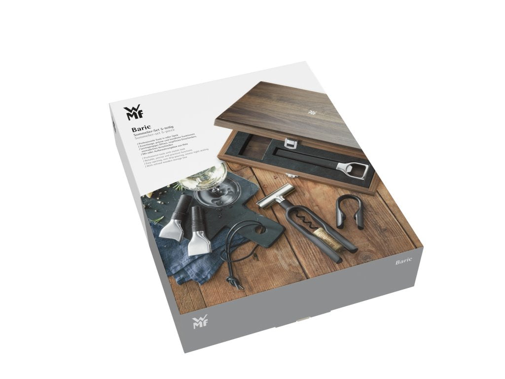 WMF Vintillbehör set BARIC, 5 st, presentförpackning, rostfritt stål