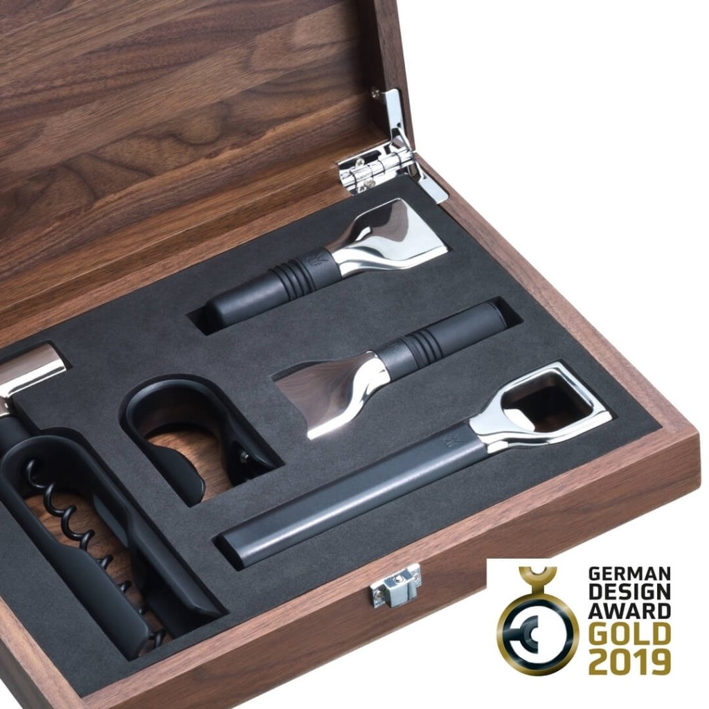 WMF Vintillbehör set BARIC, 5 st, presentförpackning, rostfritt stål