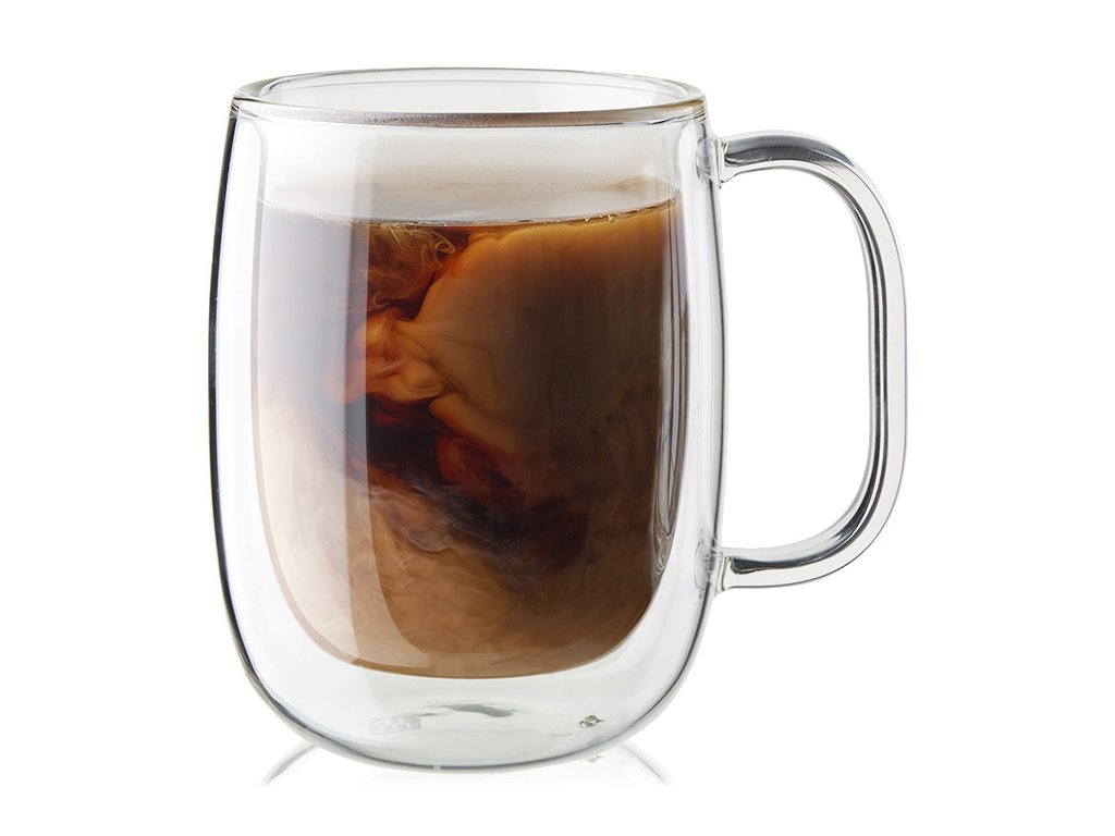 ZWILLING Kaffeglas SORRENTOPLUS 355 ml, set i 2 delar