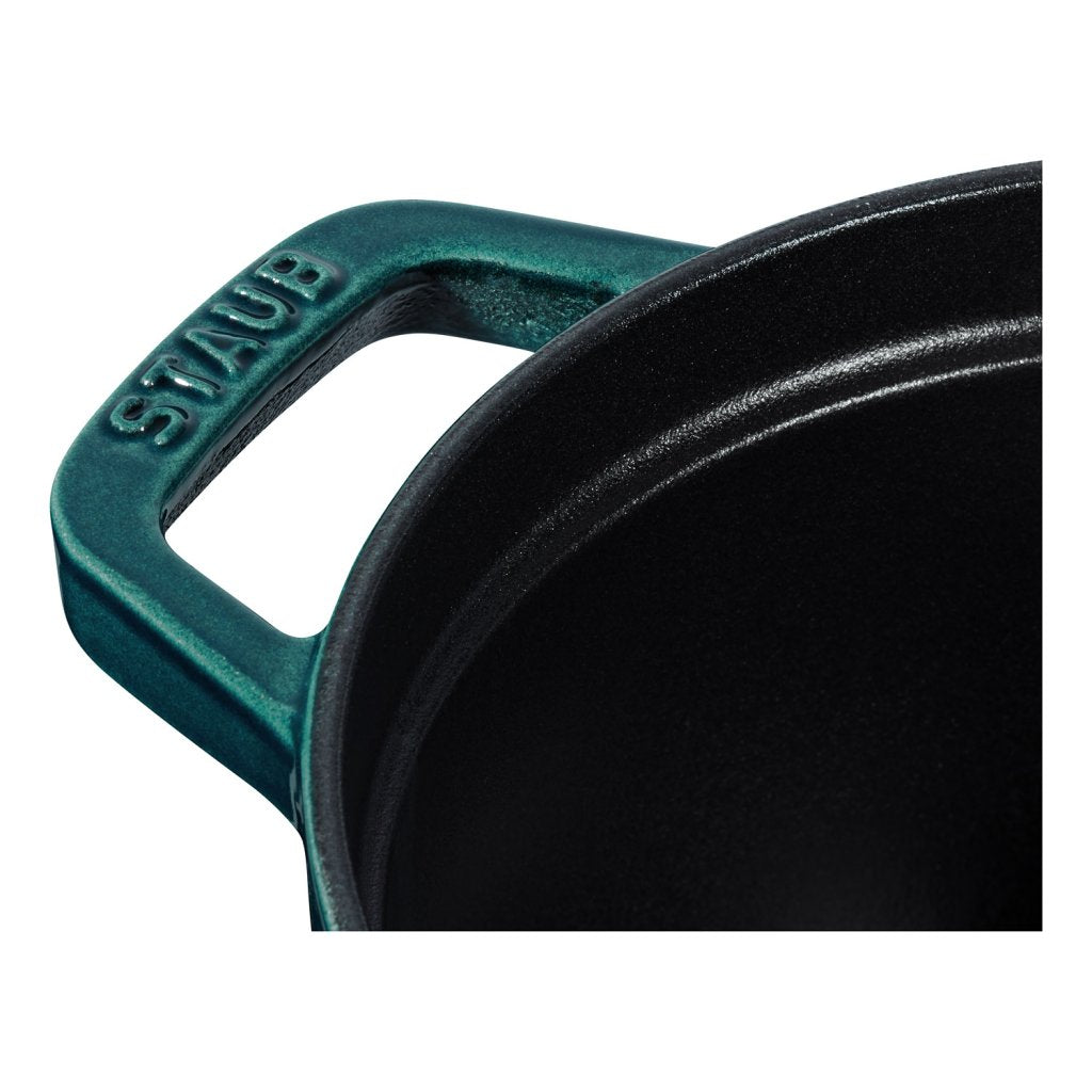Staub Gryta 31 cm, havsblå, gjutjärn