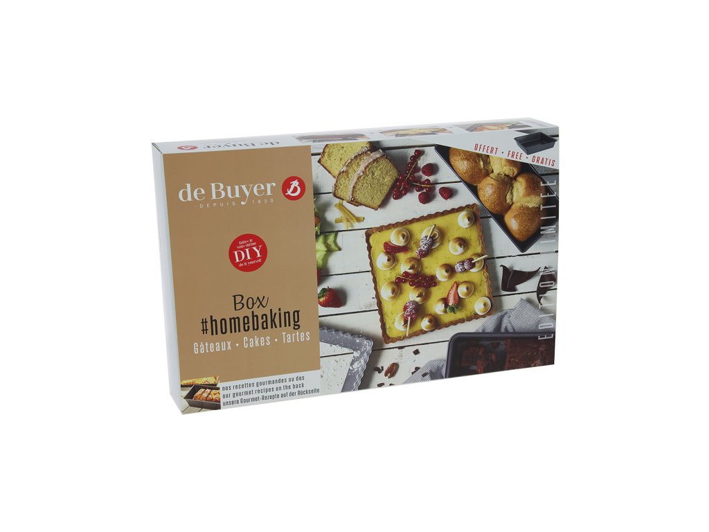 de Buyer Tårtformsset, 3 st, stål