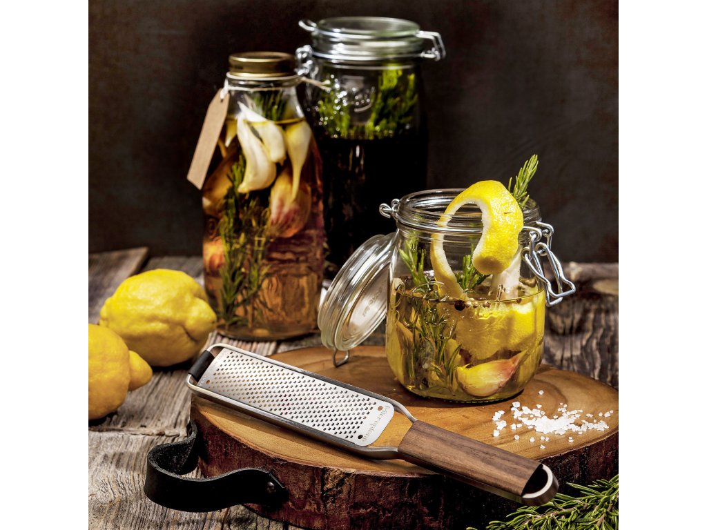 Microplane Zester rivjärn MASTER, handtag i valnöt