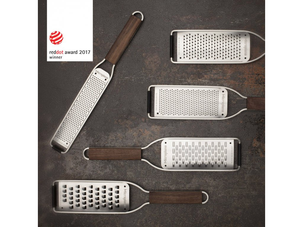 Microplane Zester rivjärn MASTER, handtag i valnöt