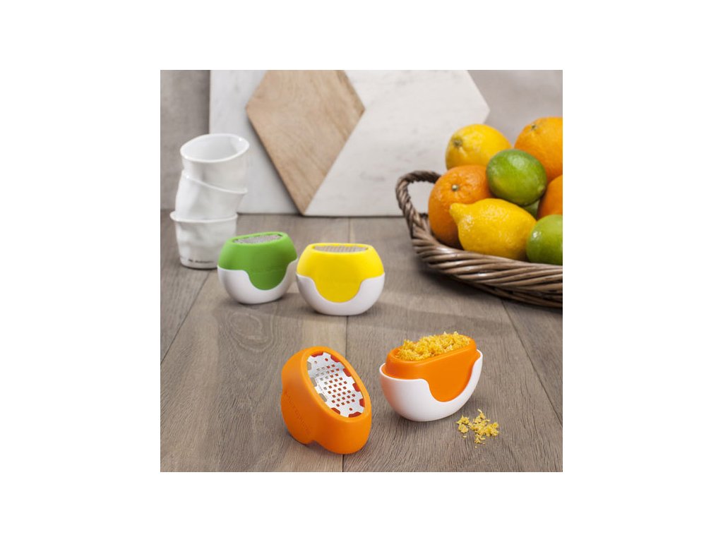Microplane Zester rivjärn FLEXI ZESTI, orange