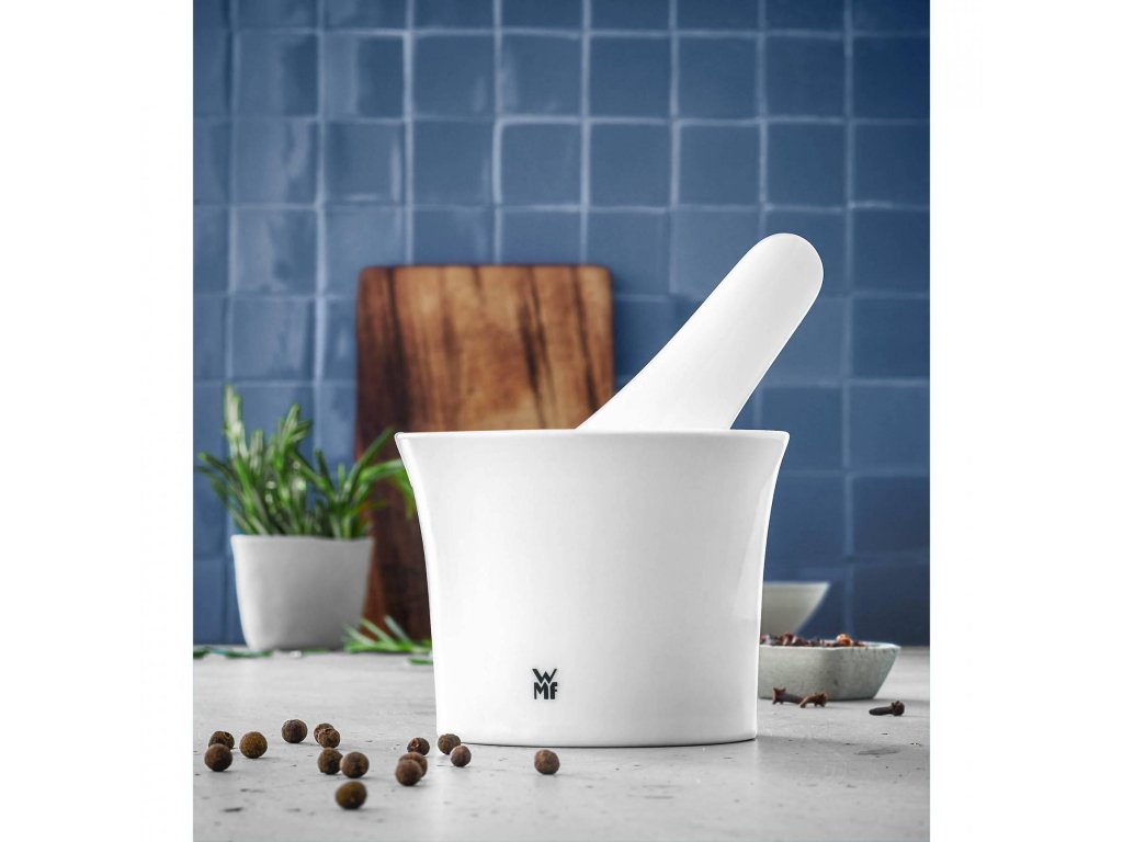 WMF Mortel och mortelstöt GOURMET, porslin