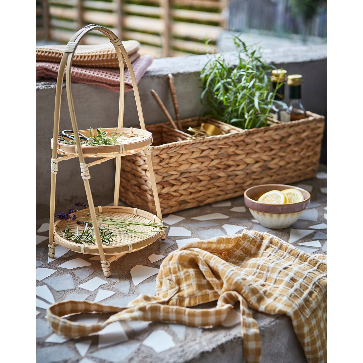 Affari of Sweden GULLI Förkläde, Gul/elfenben