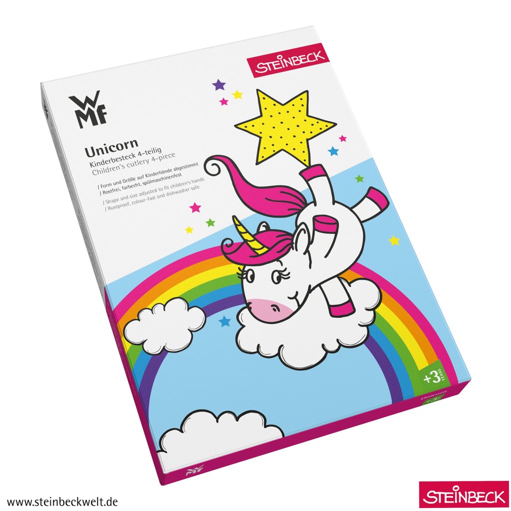 WMF Barnbestickset UNICORN, 4 st