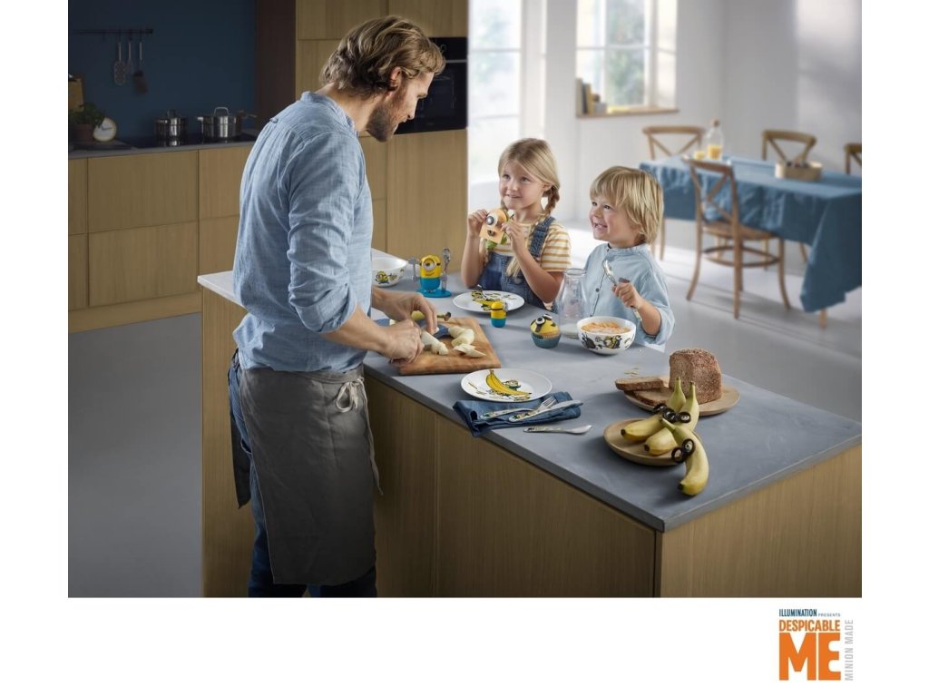 WMF Barnbestickset MINIONS, 4 st