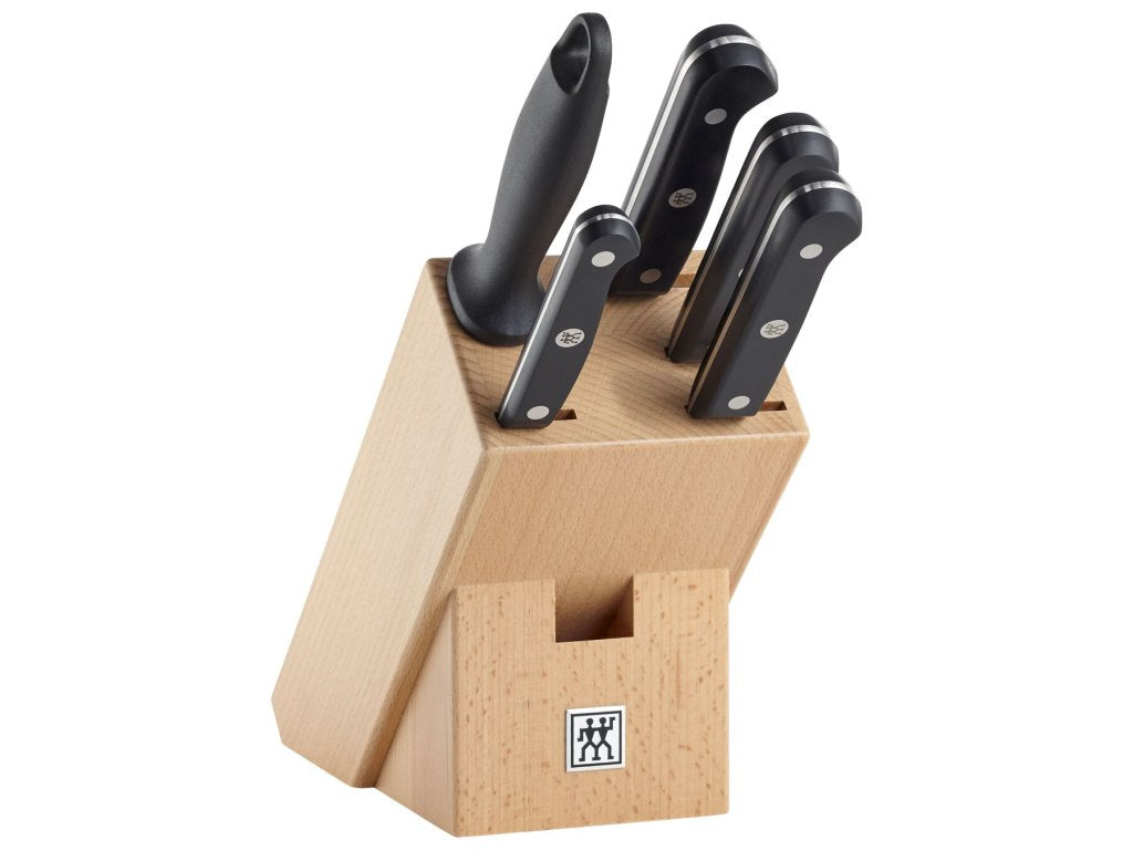 ZWILLING Blockknivset GOURMET, 5 st, bok, Zwilling