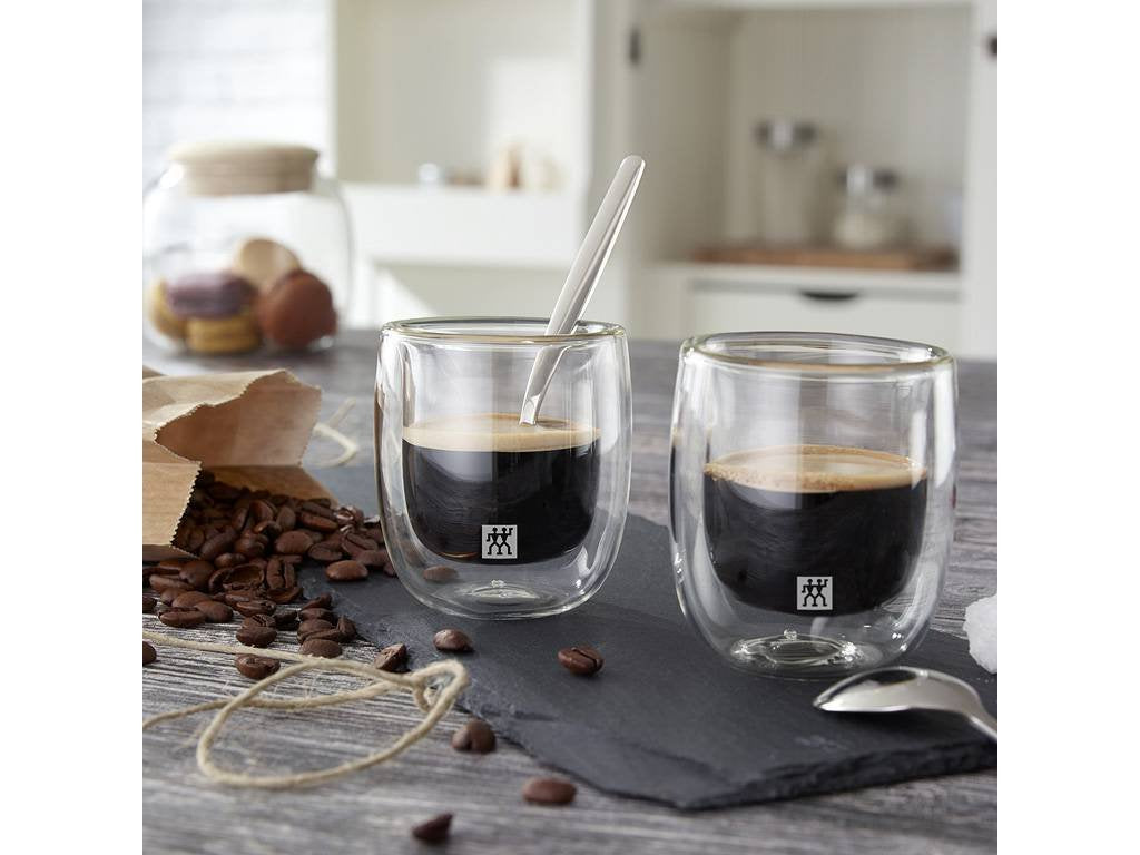 ZWILLING Espressoglas SORRENTO, set i 2 delar, 80 ml, Zwilling