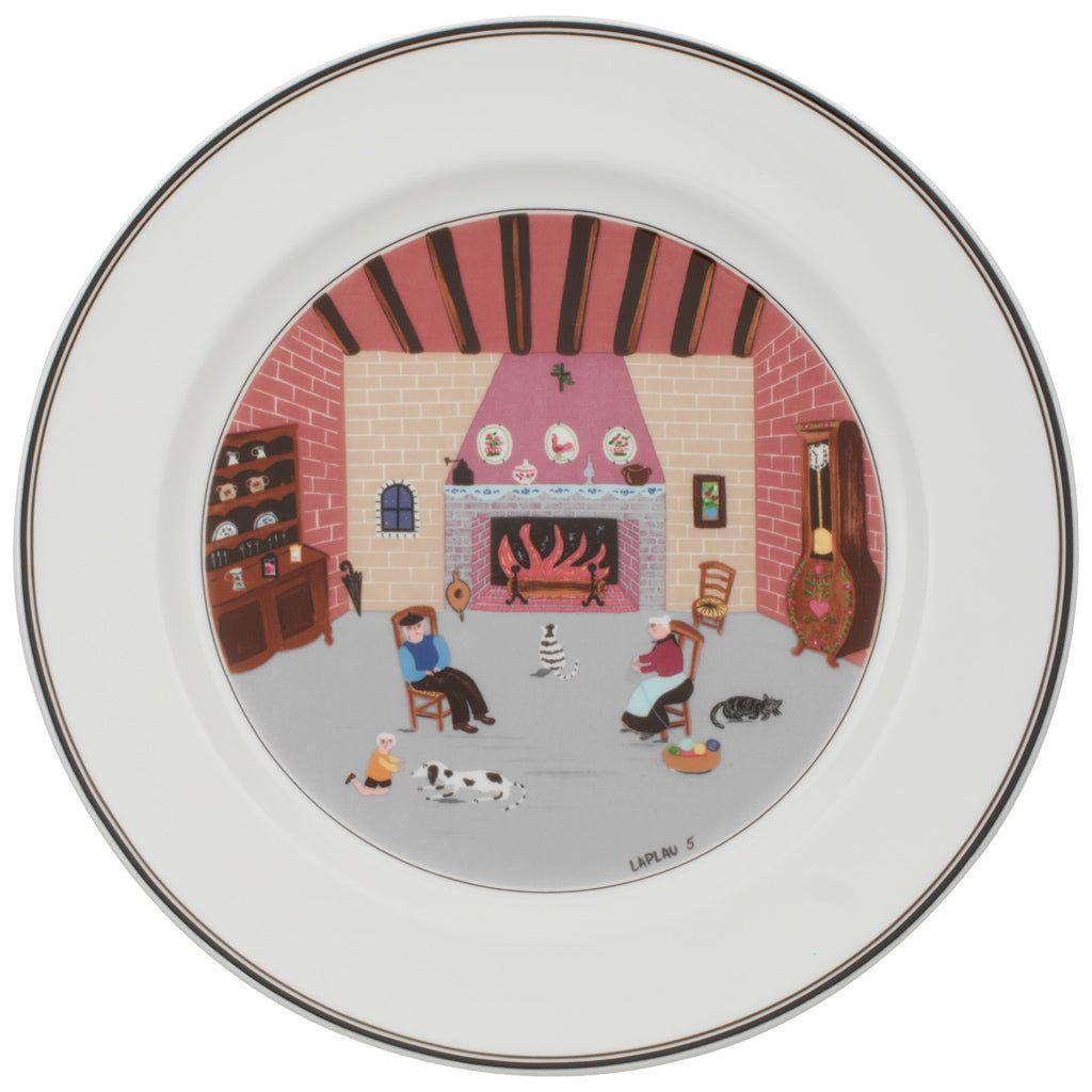 Villeroy & Boch Design Naif Flat tallrik Eldstad 271 mm