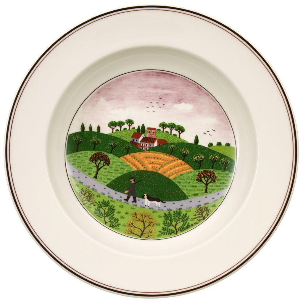 Villeroy & Boch Design Naif Djup tallrik Jägare 221 mm