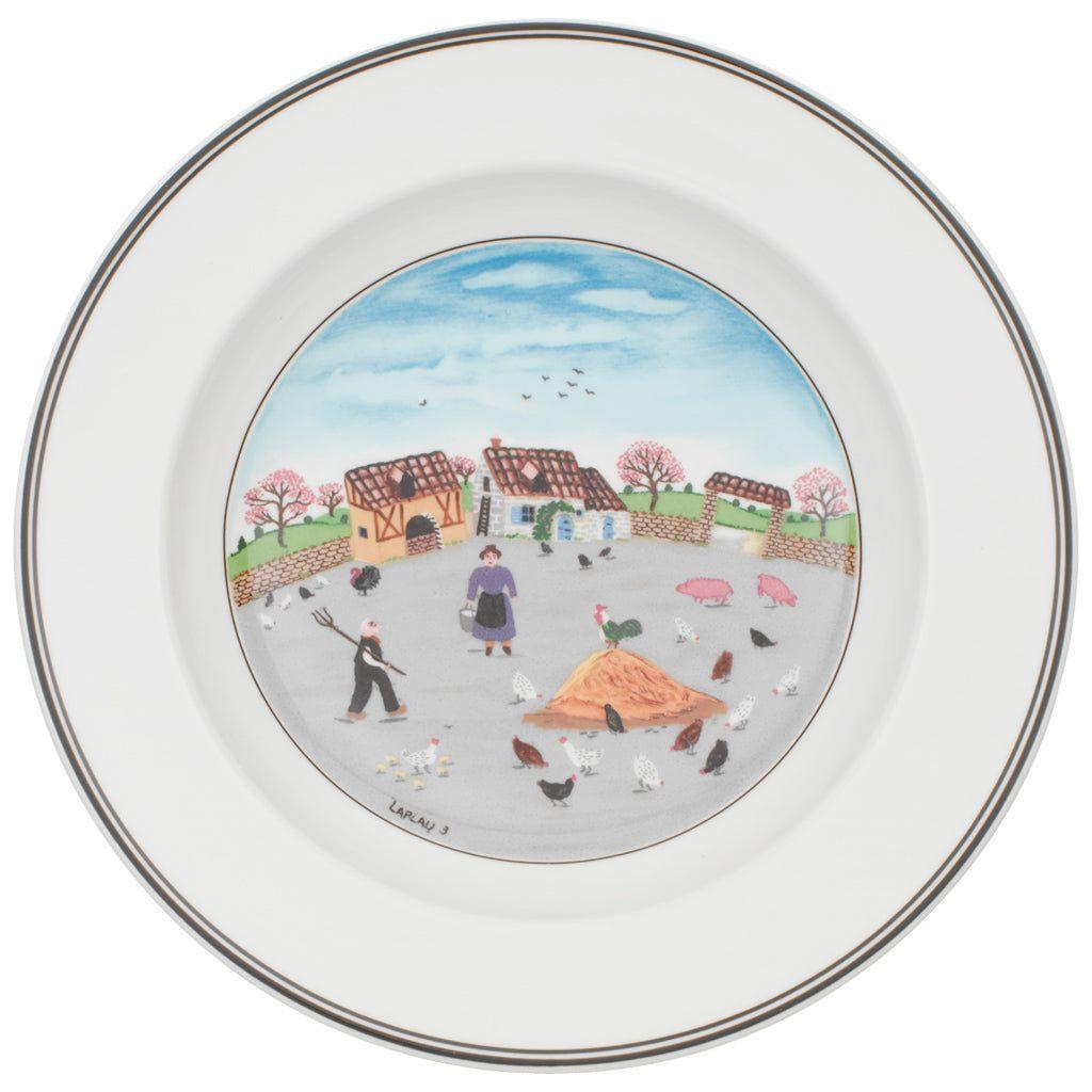 Villeroy & Boch Design Naif Djup tallrik Fjäderfäfarm 221 mm