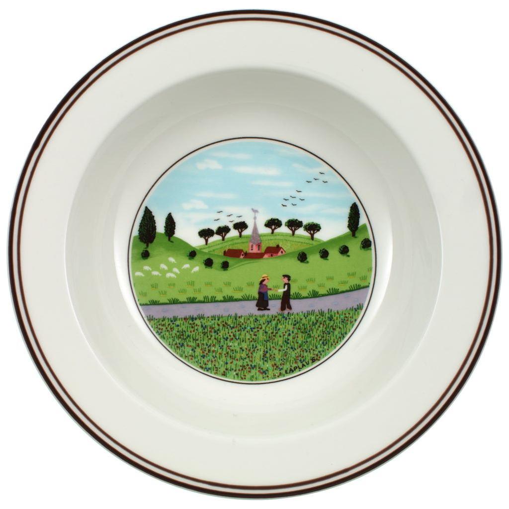 Villeroy & Boch Design Naif Djup tallrik Möte 199 mm