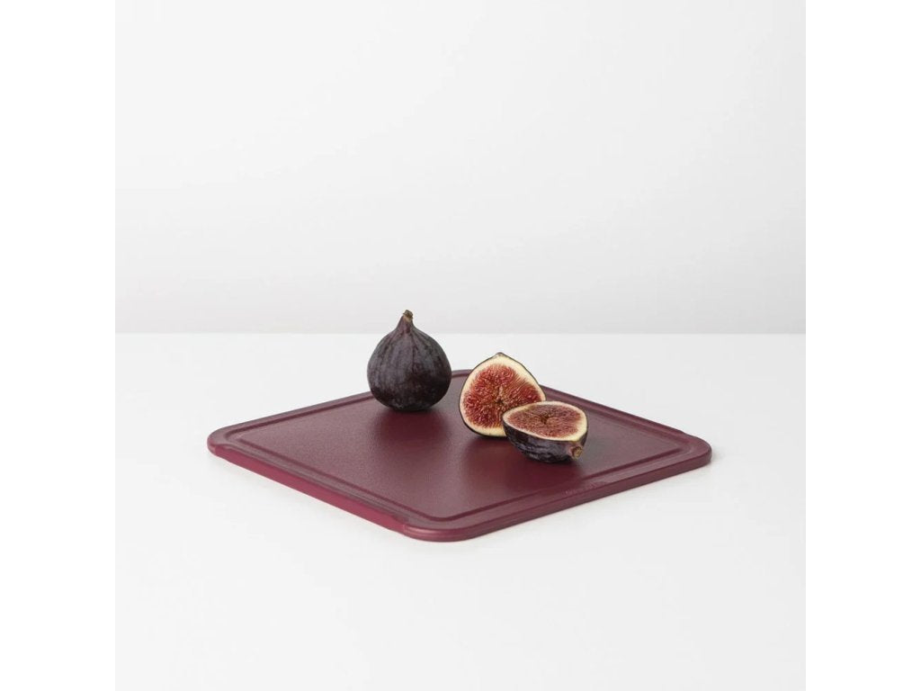Brabantia Skärbräda 25 x 25 cm, vinröd, plast