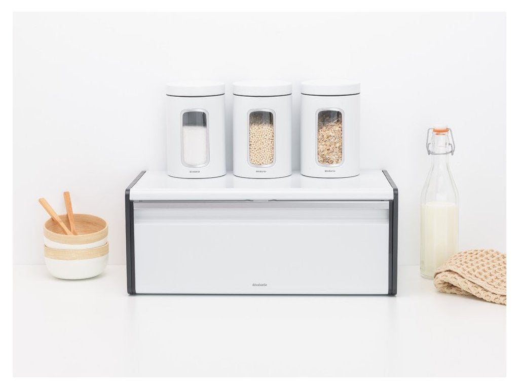 Brabantia Brödlåda FALL FRONT 46,5 cm, vit