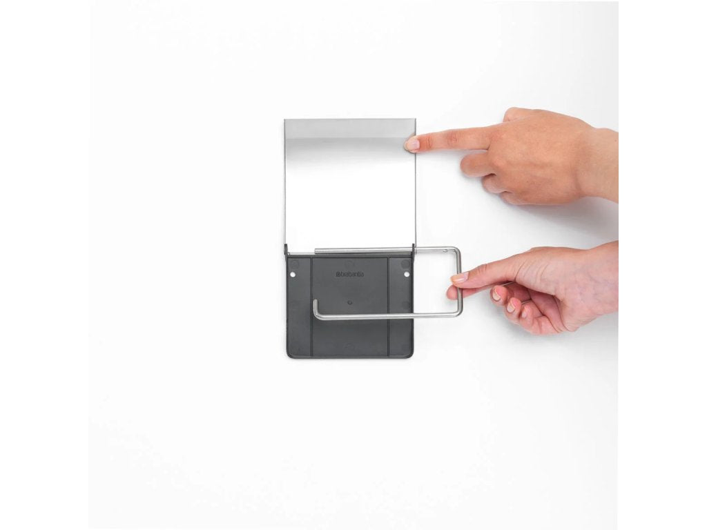 Brabantia Toalettpappershållare CLASSIC, blankt stål